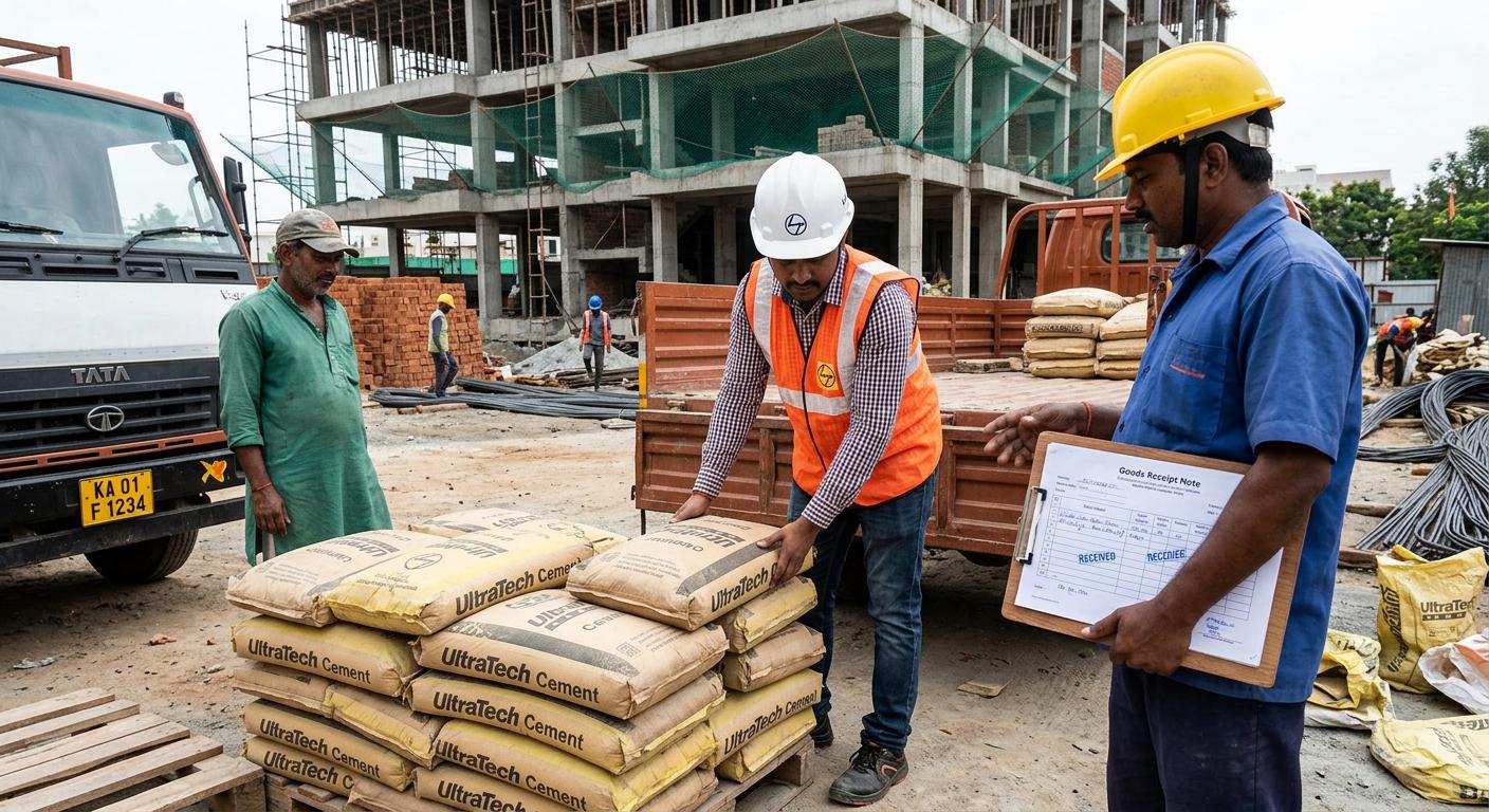 Material strength and concrete core break test